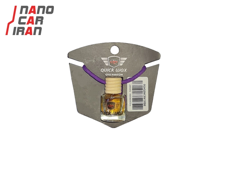 خوشبو کننده آویز کوئیک واکس با رایحه دارچین Quick Wax Hanging Air Freshener – Cinnamon Scent